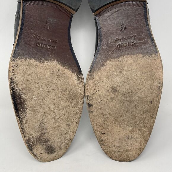 Johnston Murphy XCS Oxford Shoes Mens 10.5 M Black Leather Wingtip Waterproof - Picture 15 of 16